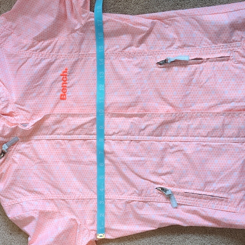 Women's BENCH windbreaker jacket with a hood size XS - S Says M runs very small! - Picture 9 of 16